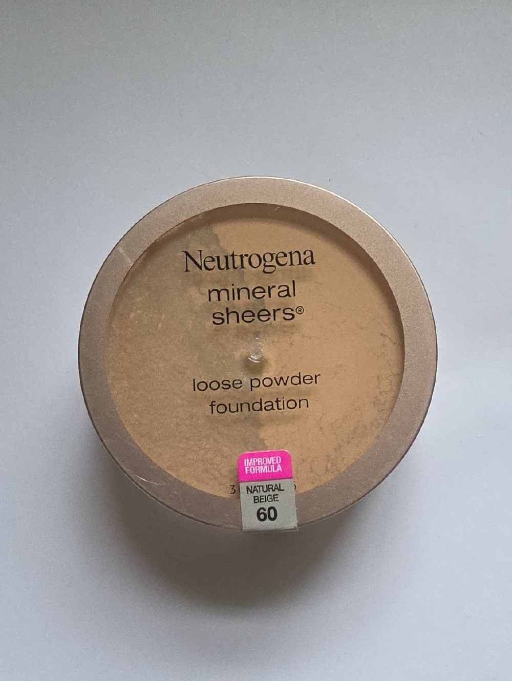 3 FOR $9 SEE DETAILS Neutrogena Mineral Sheers Loose Powder Foundation SHADE 60